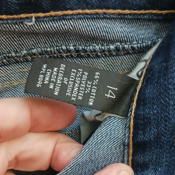 INC International Concepts Women's Classic Blue Straight Leg Jeans - Picture 13 of 13